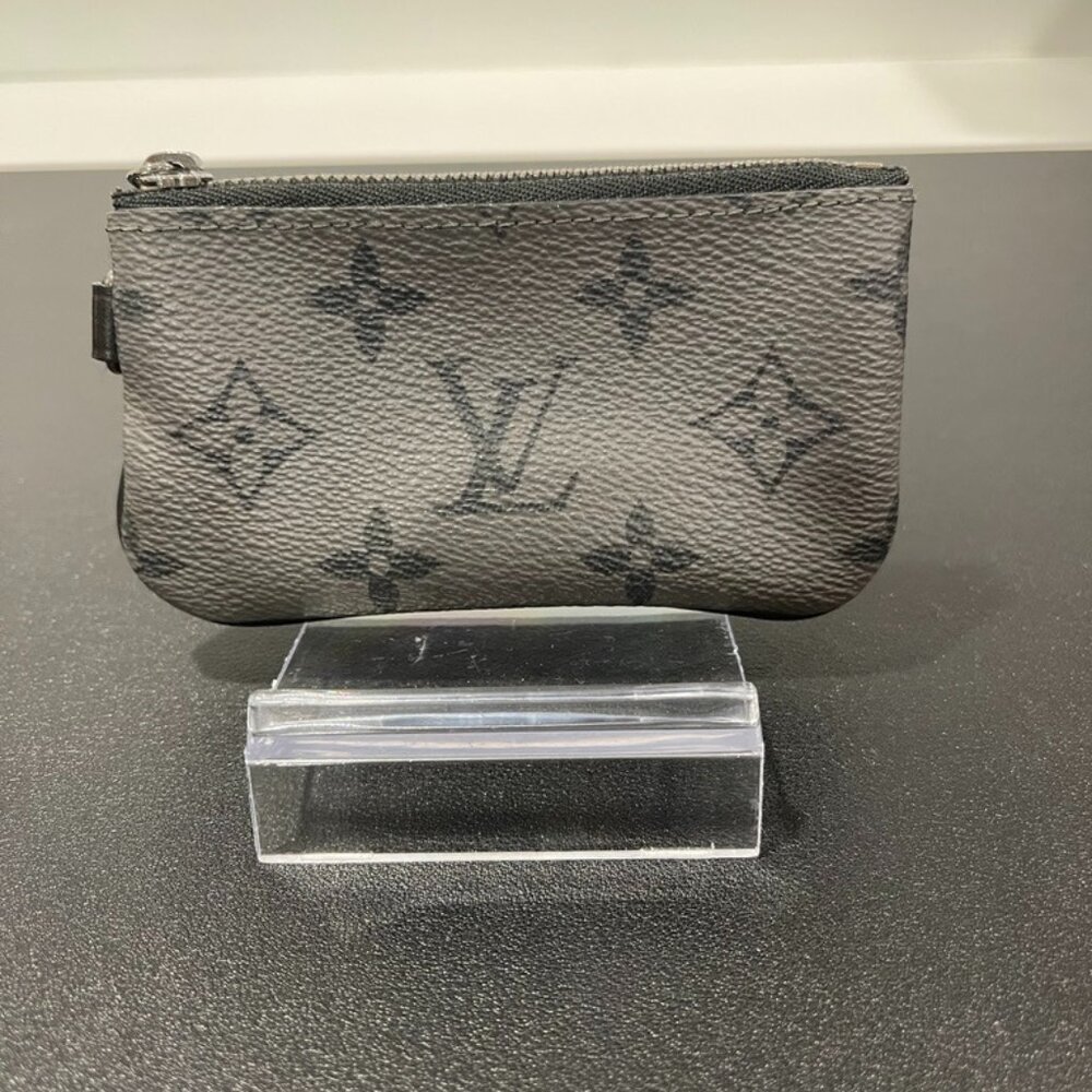 Louis Vuitton Reverse Monogram Eclipse Key Pouch (JB1121) - Picture 1 of 6